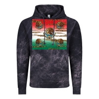 Cloud Black Mexican Flag Vintage Hoodie - RanaPortraitStore