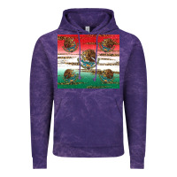 Cloud Purple Mexican Flag Vintage Hoodie - RanaPortraitStore