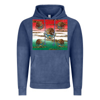 Vintage Denim Mexican Flag Vintage Hoodie - RanaPortraitStore
