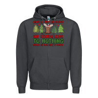 Smoke where the tree tops glisten Zipper Hoodie - MaliasSmallBusiness