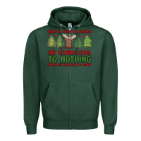 Where The Tree Tops Glisten Zipper Hoodie | Teevron