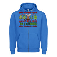True Royal where the tree tops glisten Zipper Hoodie - MaliasSmallBusiness