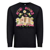Black read books change the world artiststas Premium Sweatshirt - Artiststas