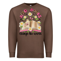 Chestnut read books change the world artiststas Premium Sweatshirt - Artiststas