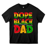 Black dope black dad with stars Heavy Core Tee - texasbilliewilder