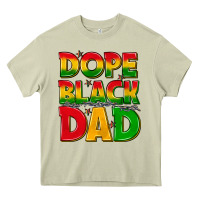 Mossy dope black dad with stars Heavy Core Tee - texasbilliewilder