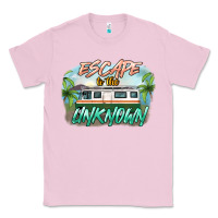 Bubblegum Pink escape to the unknown Classic Tee - NancyCooperArtShop
