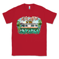 Red escape to the unknown Classic Tee - NancyCooperArtShop