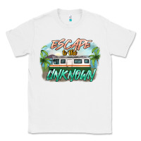 White escape to the unknown Classic Tee - NancyCooperArtShop