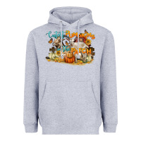 Heather Grey cutest pumpkins in the patch Heavyweight Hoodie - LillyAllenDesigns