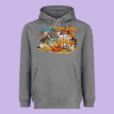Cutest Pumpkins In The Patch Heavyweight Hoodie Designed By Lillyallendesigns