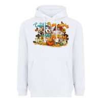 White cutest pumpkins in the patch Heavyweight Hoodie - LillyAllenDesigns