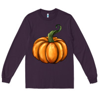 Plum pumpkin Long Sleeve Tee - BarkalooDesign