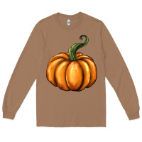 Toasted Coconut pumpkin Long Sleeve Tee - BarkalooDesign