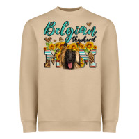 Mushroom belgian shepherd mom Heavyweight Sweatshirt - Artiststas