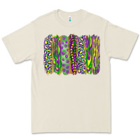 Bone mardi gras brush stroke Premium Tee - RanaPortraitStore