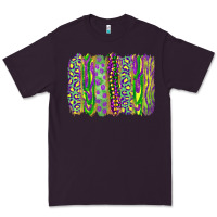 Plum mardi gras brush stroke Premium Tee - RanaPortraitStore