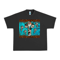 Pigment Black bull skull cross tumbler Urban Heavy Tee - JahusDesignShop