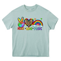 Arona peace love pride Heavy Core Tee - Zillion Design Studio