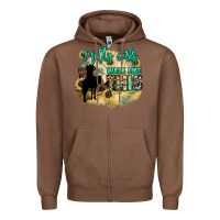 Chestnut pretty girls walk like this Zipper Hoodie - NancyCooperArtShop