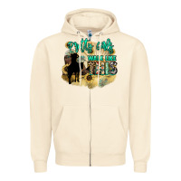 Sandshell pretty girls walk like this Zipper Hoodie - NancyCooperArtShop