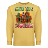 Antique Gold long live cowgirls artiststas Premium Sweatshirt - Artiststas