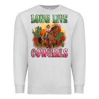 Dove Grey long live cowgirls artiststas Premium Sweatshirt - Artiststas
