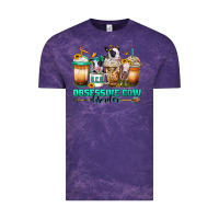 Cloud Purple ocd obsessive cow disorder coffee cups Vintage Tee - Jasminsmagicworld