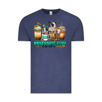 Vintage Denim ocd obsessive cow disorder coffee cups Vintage Tee - Jasminsmagicworld