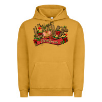 Pigment Peanut Butter love christmas reindeer Urban Hoodie - CowGirlArtShop