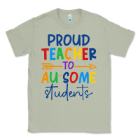 Matcha Proud teacher to au-some students Classic Tee - CowhideDigitalArt