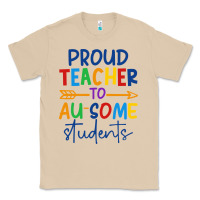Mushroom Proud teacher to au-some students Classic Tee - CowhideDigitalArt