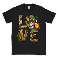 Black love camping gnome Classic Tee - BarkalooDesign