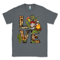 Charcoal Heather love camping gnome Classic Tee - BarkalooDesign