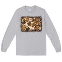 Moon Dust distressed leopard cowhide background Long Sleeve Tee - Jasminsmagicworld