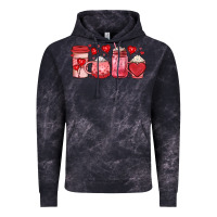Cloud Black valentines day coffee Vintage Hoodie - JahusDesignShop
