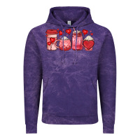 Cloud Purple valentines day coffee Vintage Hoodie - JahusDesignShop