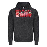 Vintage Black valentines day coffee Vintage Hoodie - JahusDesignShop