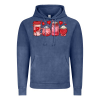 Vintage Denim valentines day coffee Vintage Hoodie - JahusDesignShop