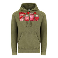 Vintage Olive valentines day coffee Vintage Hoodie - JahusDesignShop