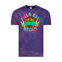 Cloud Purple field day let the games begin Vintage Tee - AdoDesignShop