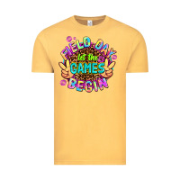 Vintage Mustard field day let the games begin Vintage Tee - AdoDesignShop