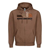 Chestnut winter basics stanley Zipper Hoodie - MaliasSmallBusiness