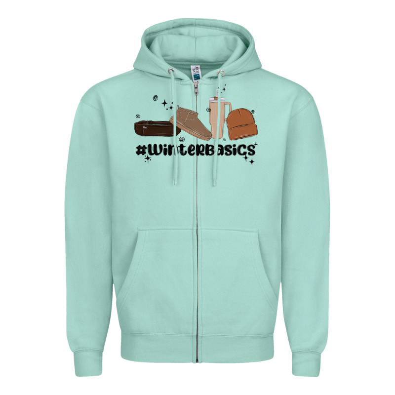 Winter Basics Stanley Zipper Hoodie by MaliasSmallBusiness | Teevron