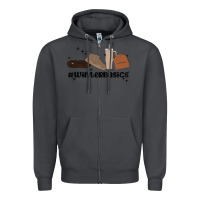Smoke winter basics stanley Zipper Hoodie - MaliasSmallBusiness