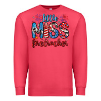 Cardinal little miss firecracker 4th of july Premium Sweatshirt - Artiststas