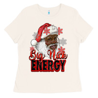 Bone big nick energy afro santa Ladies Tee - RanaPortraitStore