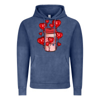Vintage Denim valentines day coffee Vintage Hoodie - JahusDesignShop