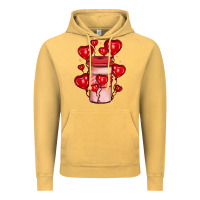 Vintage Mustard valentines day coffee Vintage Hoodie - JahusDesignShop