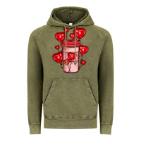 Vintage Olive valentines day coffee Vintage Hoodie - JahusDesignShop